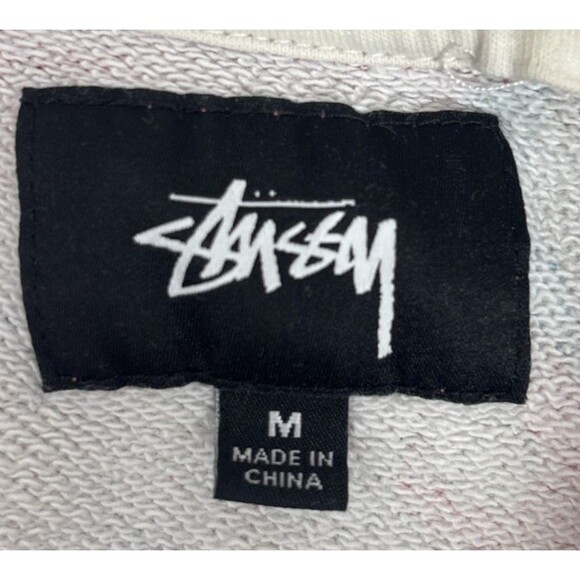 Stussy Wendel Paisley Crew Neck Sweatshirt Size Medium - Picture 4 of 9